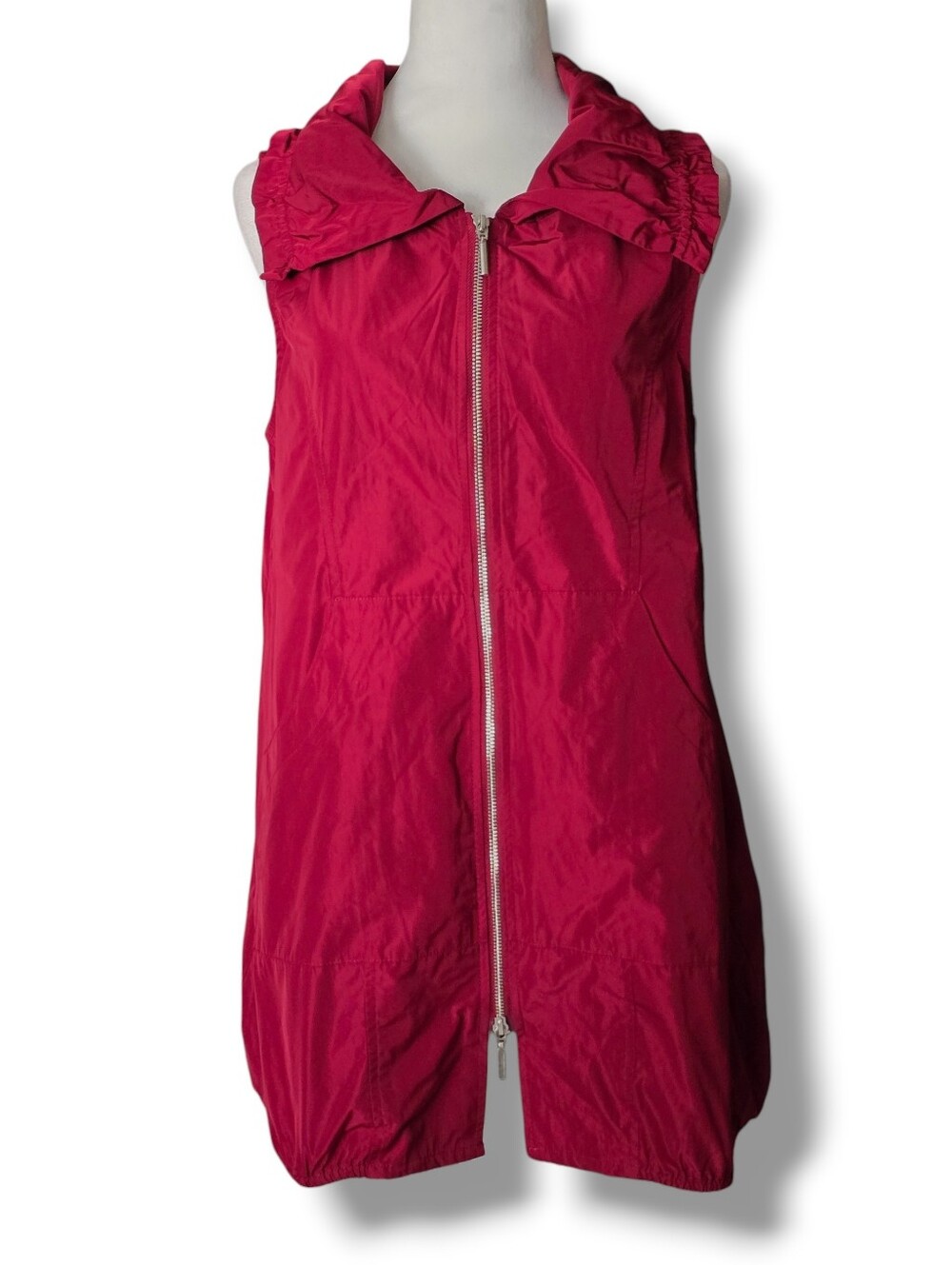 Liv By Habitat Calypso Tunic Vest - Burgundy - Size XS